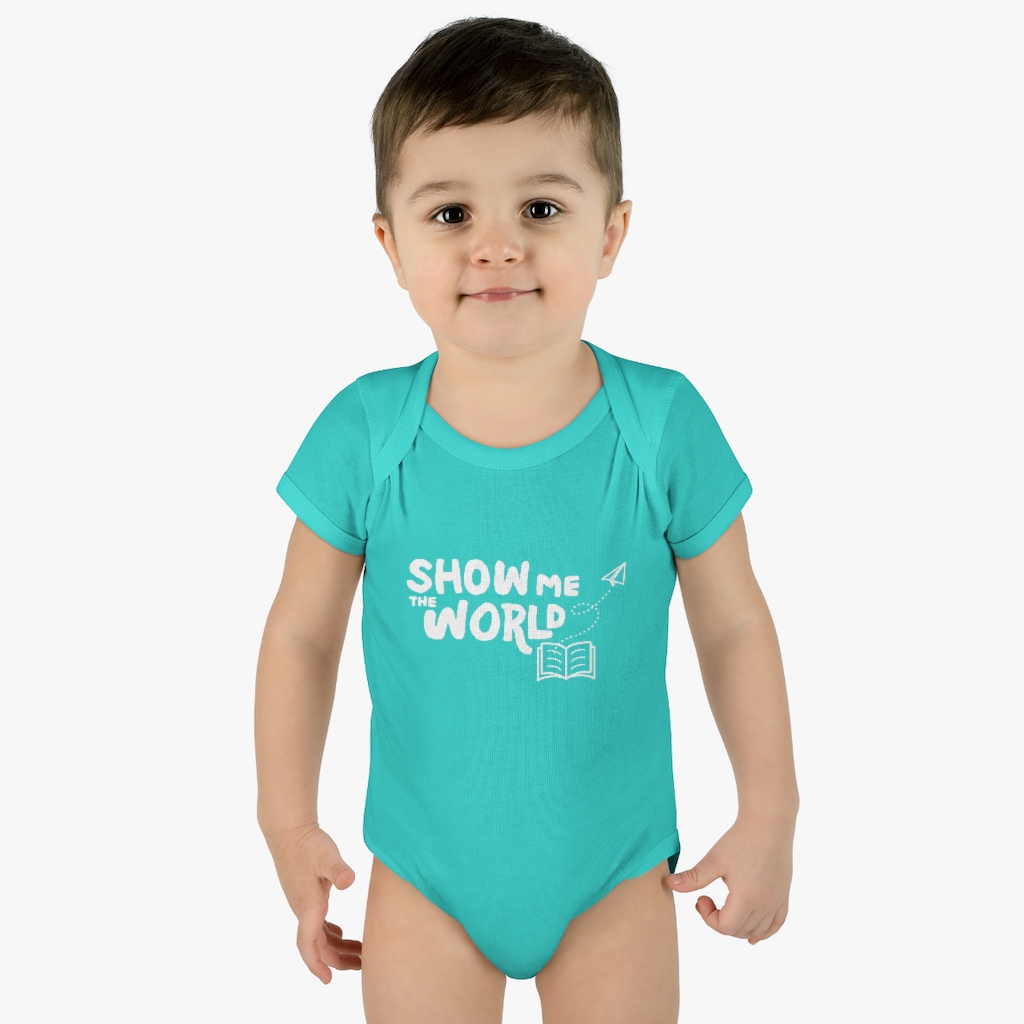 Infant Baby Rib Bodysuit - Image 2
