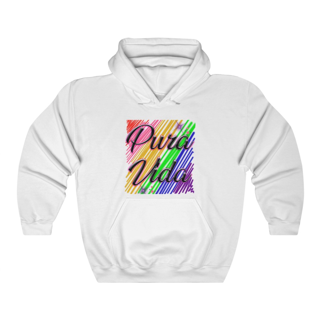 Pura Vida Graffiti Hooded Sweatshirt