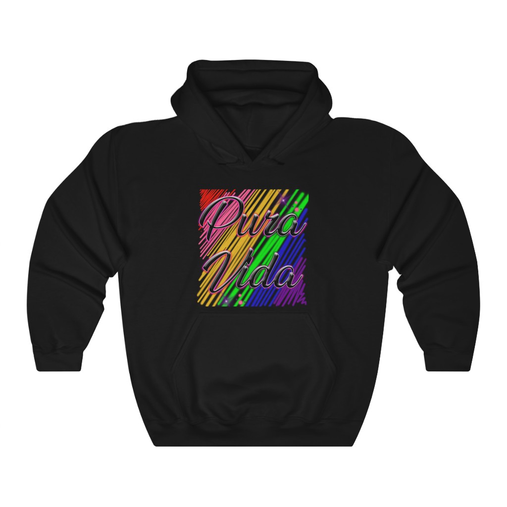 Pura Vida Graffiti Hooded Sweatshirt - Image 2