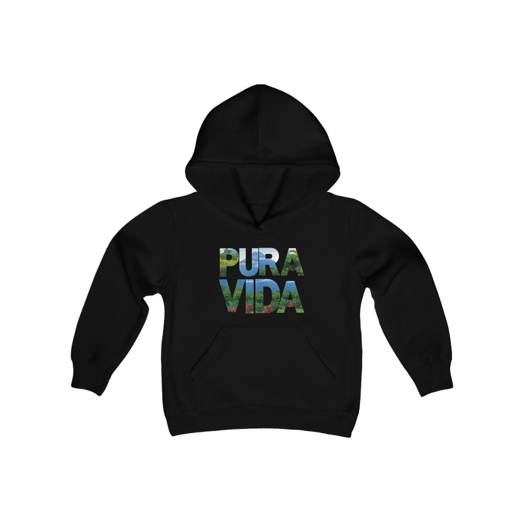 Arenal Pura Vida Youth Hooded Sweatshirt