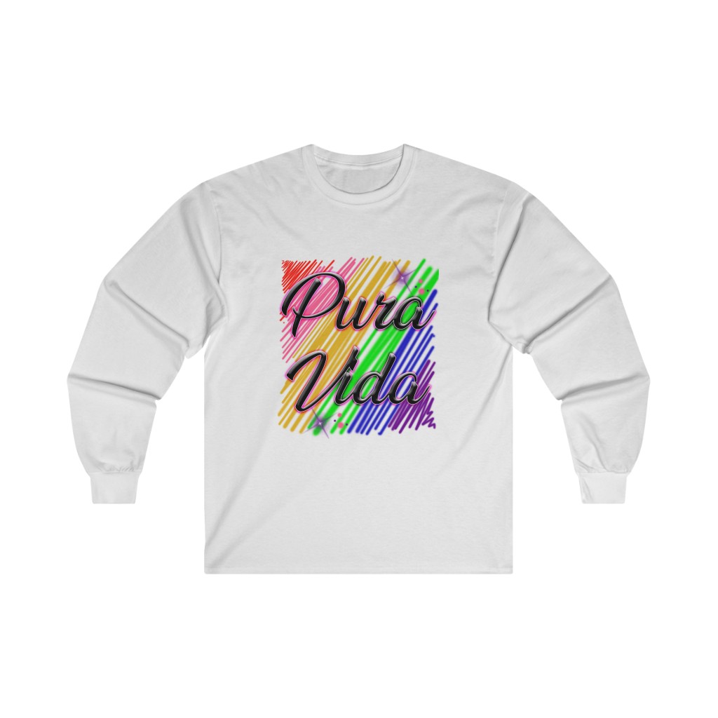 Pura Vida Graffiti Long Sleeve Tee - Image 2