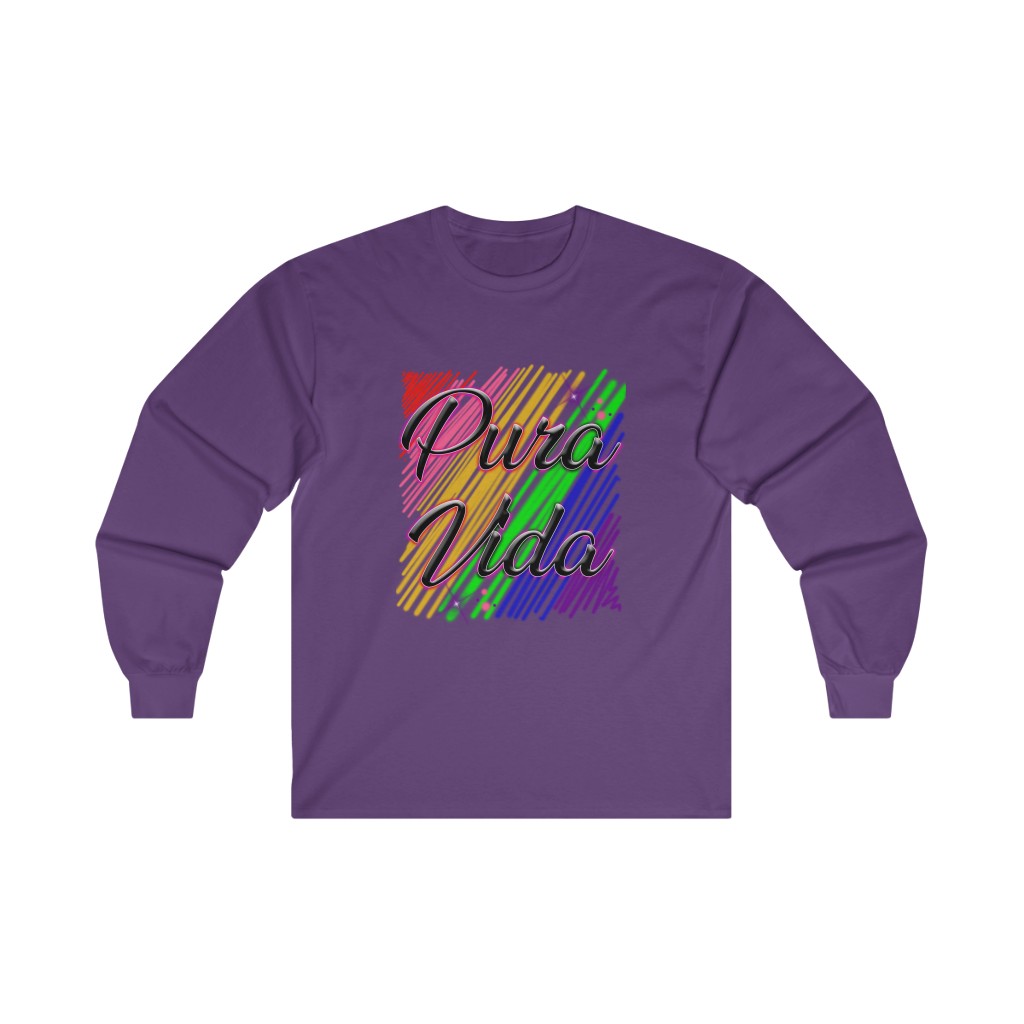 Pura Vida Graffiti Long Sleeve Tee - Image 4
