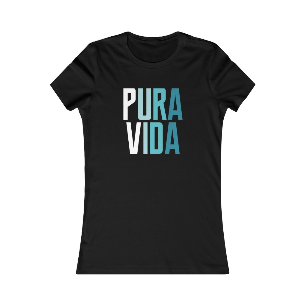 Ombre Pura Vida Slim Tee