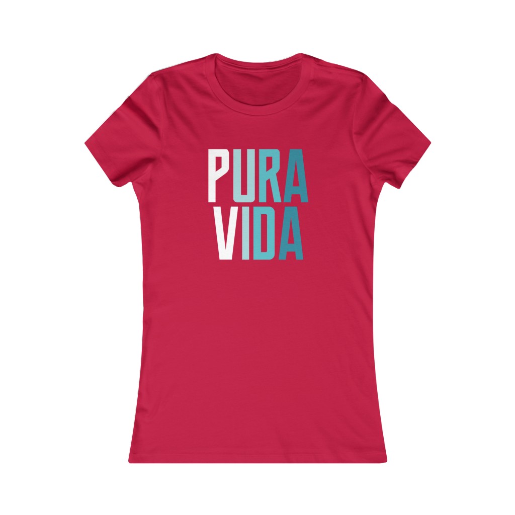 Ombre Pura Vida Slim Tee - Image 2