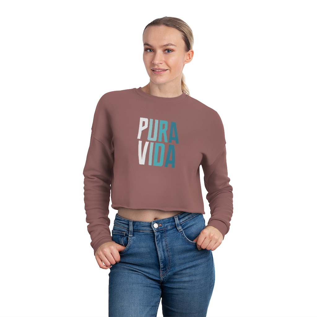 Pura Vida Ombre Cropped Sweatshirt - Image 6