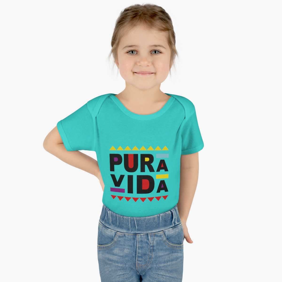 Infant Baby Rib Bodysuit - Image 3