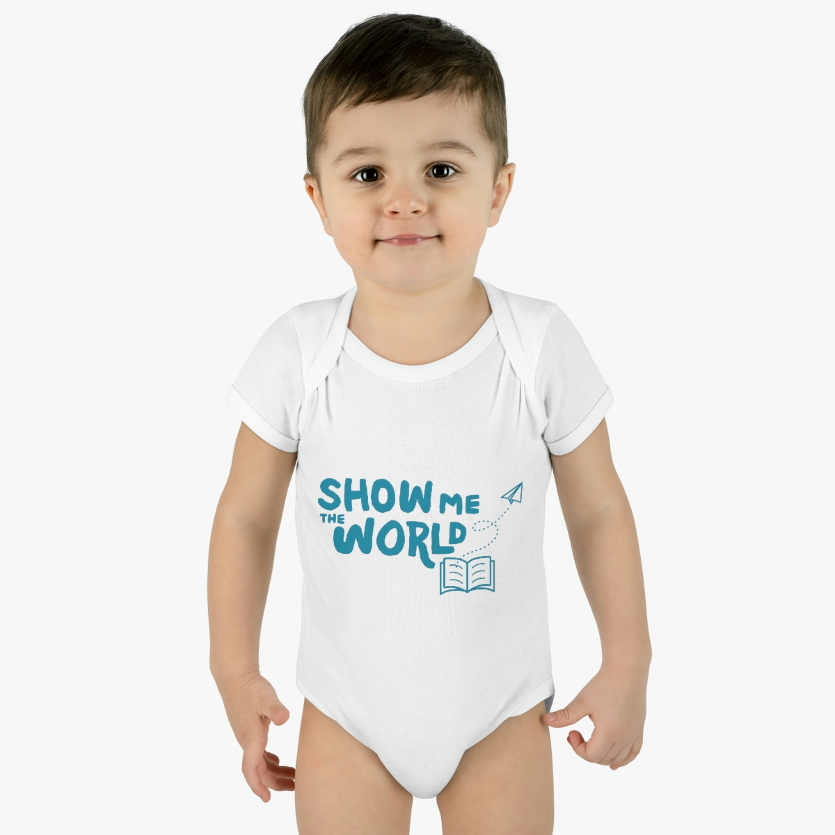 Infant Baby Rib Bodysuit - Image 3