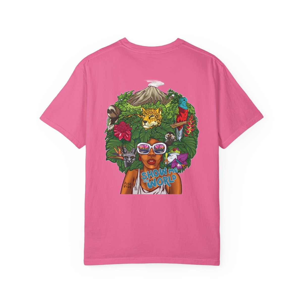 SMTW Day Unisex Softstyle T-Shirt (Logo on Front, Mural Graphic on Back), Multiple Colors) - Image 8
