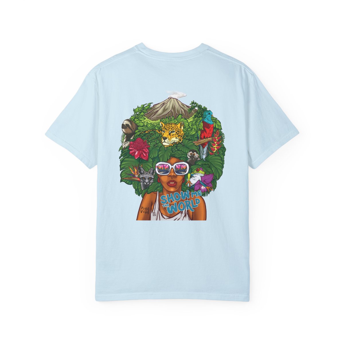 SMTW Day Unisex Softstyle T-Shirt (Logo on Front, Mural Graphic on Back), Multiple Colors) - Image 13