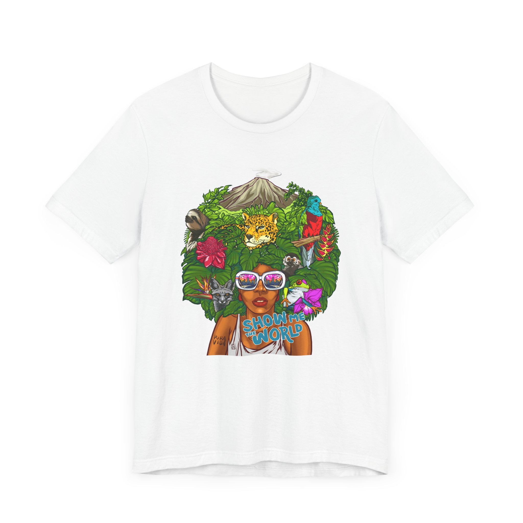 Show the World Graphic Tee - Unisex Jersey Short Sleeve - Image 3